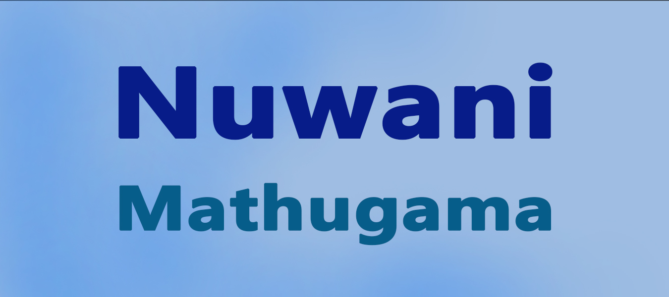 Combined Mathematics at Nuwani